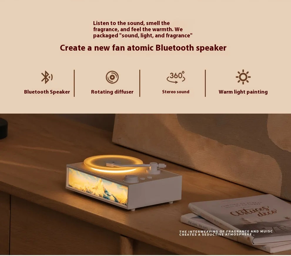Fragrance Vinyl Bluetooth Speaker