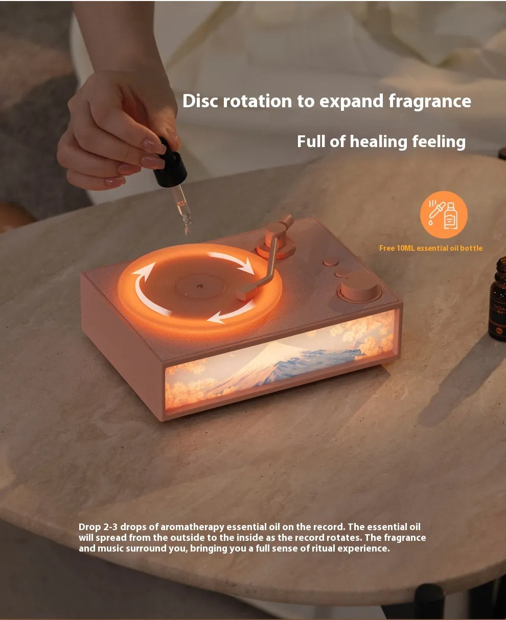 Fragrance Vinyl Bluetooth Speaker